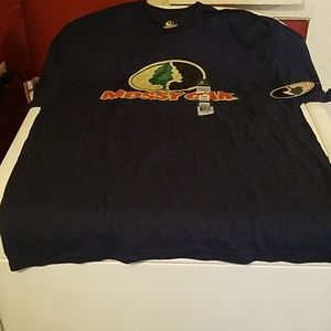 Mens mossy oak navy blue t shirt sz xl nwt